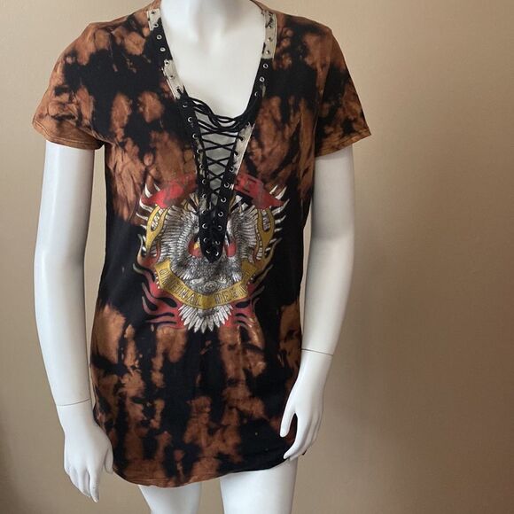 Fashion Nova Tie-Dye Tee-shirt Dress - Picture 3 of 10